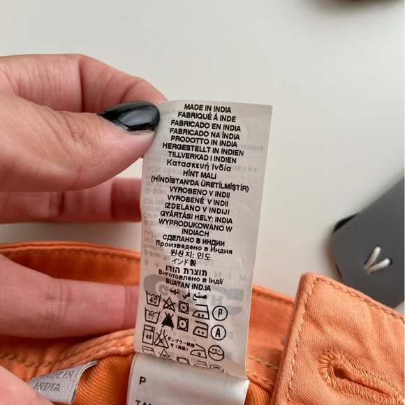 NWT G-Star Lynn Skinny in Orange size 26 - Picture 9 of 11